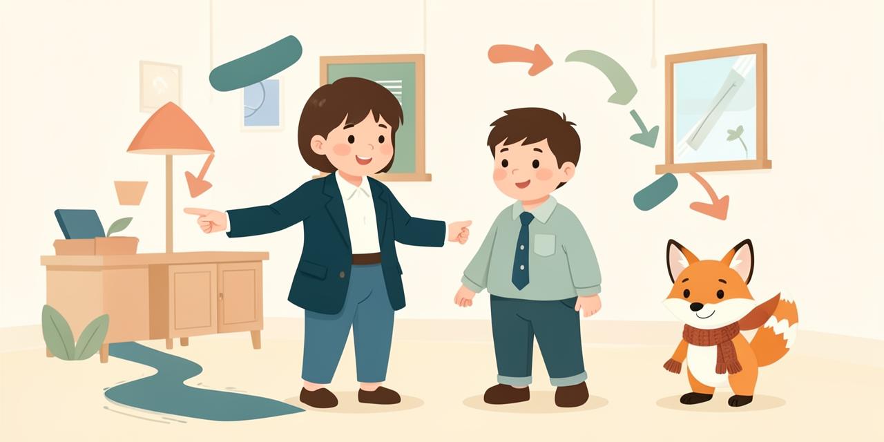 Illustration : une enseignante et un élève dans une classe lumineuse, le renardeau Nova à côté d'eux, avec des flèches douces évoquant l'orientation et les étapes de suivi.