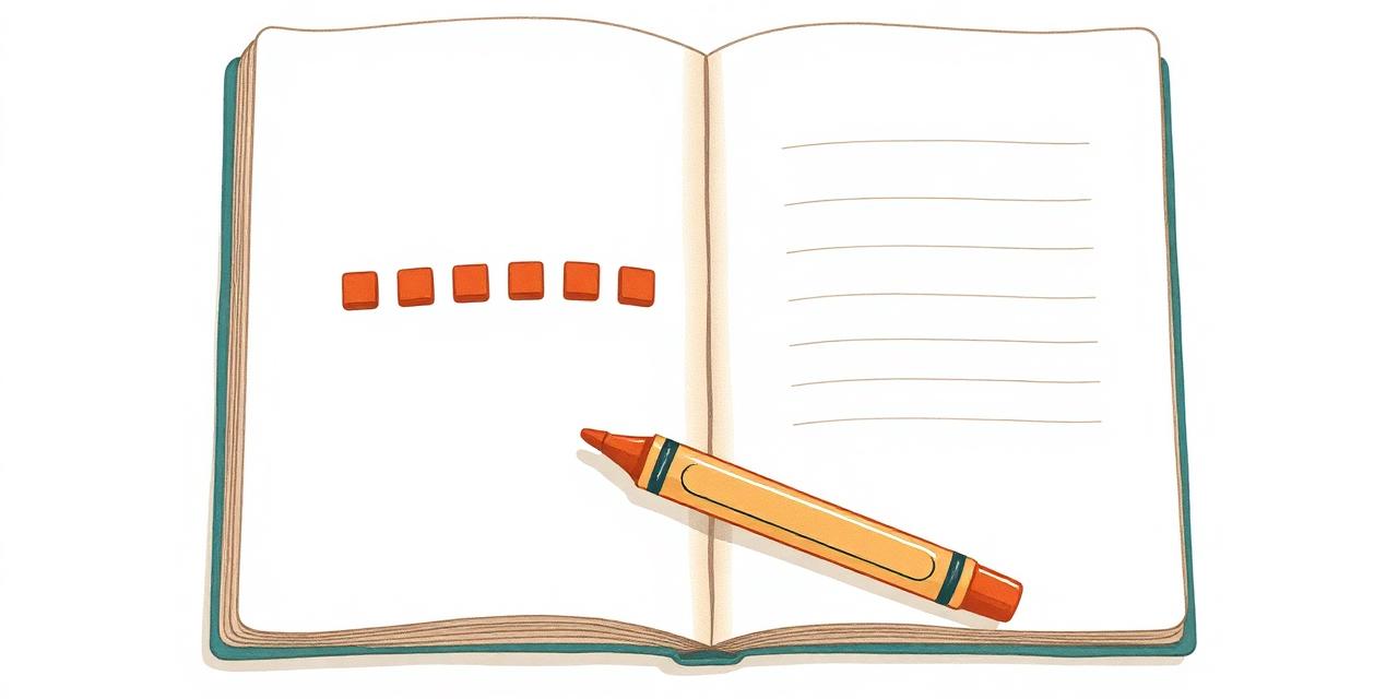 Illustration : un carnet ouvert avec des cases à cocher et un crayon posé en diagonale.